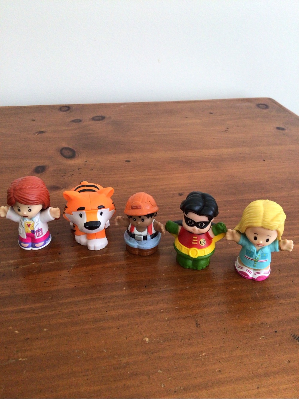 Lot of Five Fisher Price Little People Action Figures